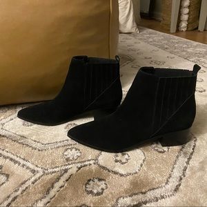 Marc Fisher suede booties